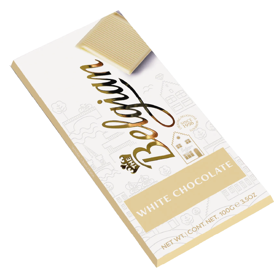 The Belgian Bars White 100gr